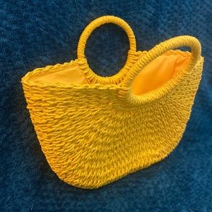 Small straw bag